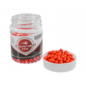 Шарики ВВ стальные цветные "Borner Color" Red кал. 4,5 мм (500 шт) Шарики ВВ стальные цветные "Borner Color" Red кал. 4,5 мм (500 шт)