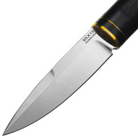 Нож «Игла», сталь 95Х18, чёрный граб
