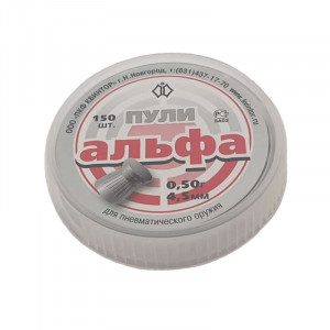 Пули пневматические Альфа 4,5 мм (150 шт.) Пули пневматические Альфа 4,5 мм (150 шт.)