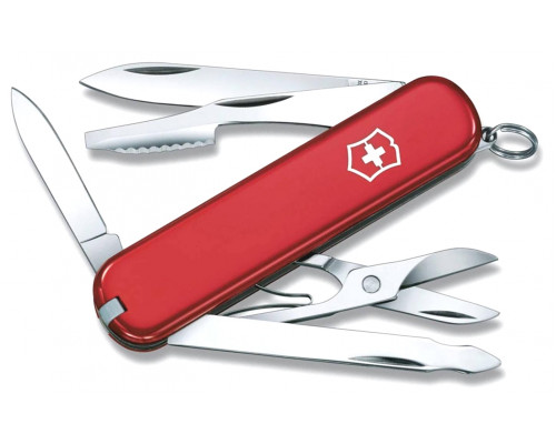 Нож перочинный Victorinox Executive, 74 мм, 10 функций, рукоять пластик, красный