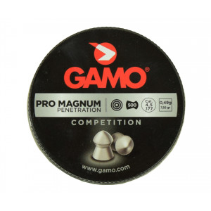 Пули Gamo Pro Magnum 4,5 мм, 0,49 грамм, 500 штук