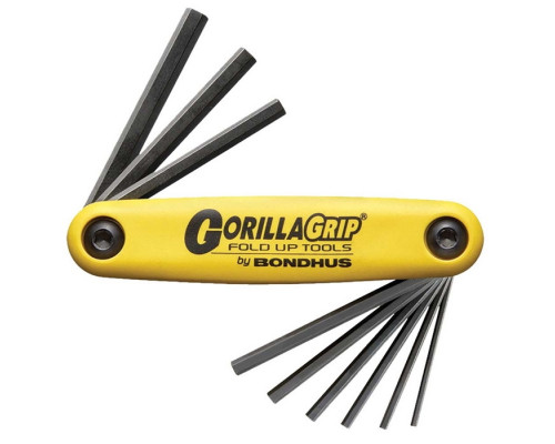 Комплект ключей-шестигранников Bondhus GorillaGrip Large